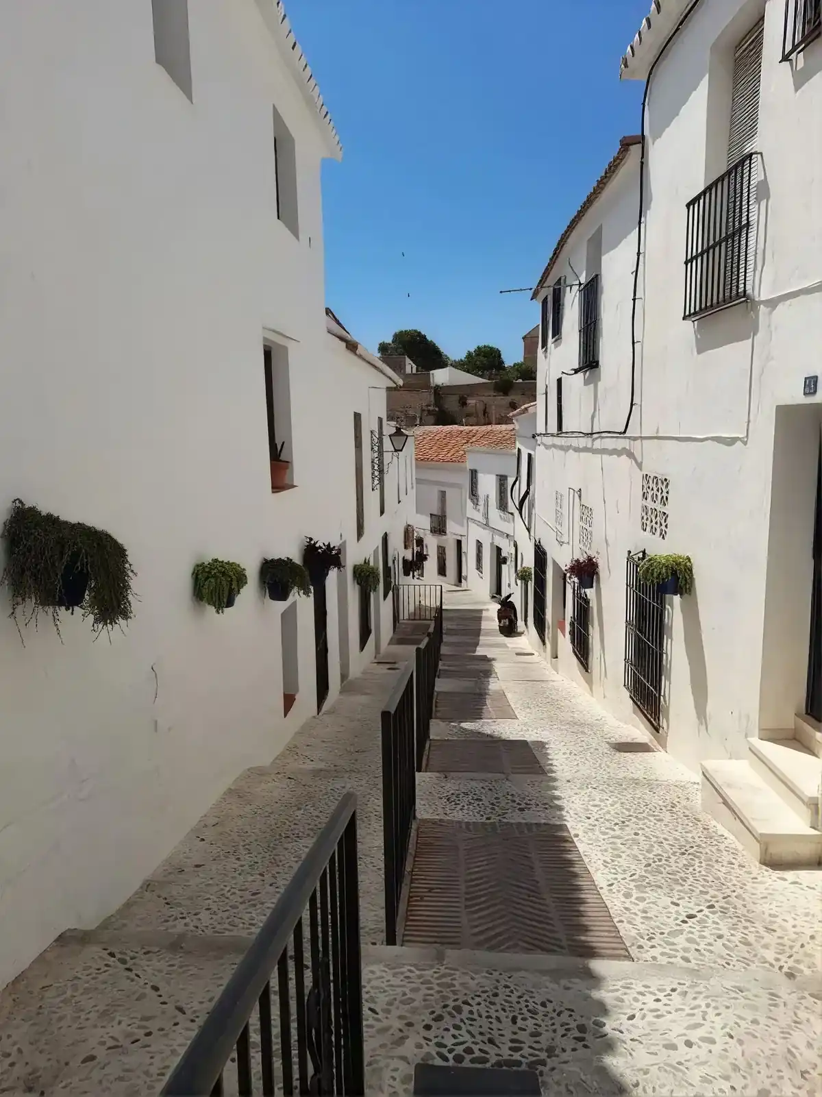 Calles encaladas de Vejer
